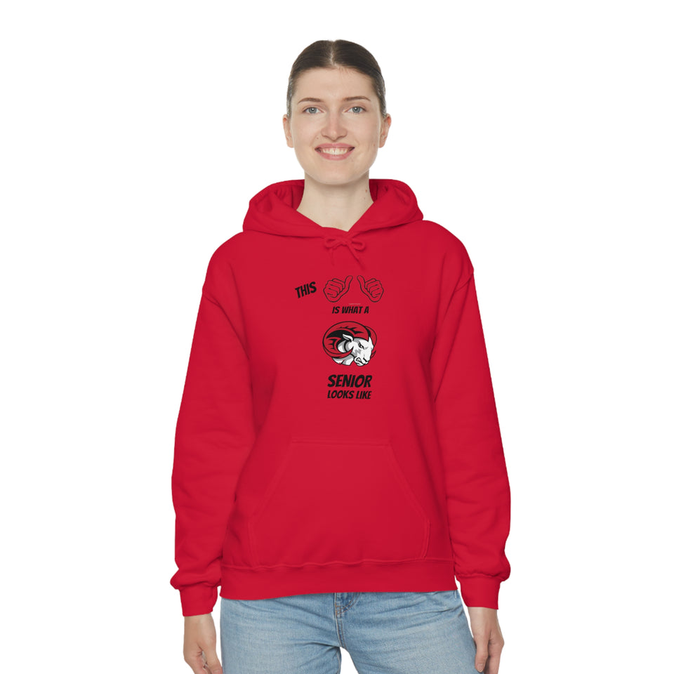 This Is What A WSSU Senior Looks Like Unisex Heavy Blend™ Hooded Sweatshirt