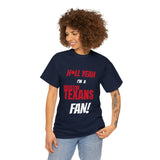 Houston Texans Football Unisex Heavy Cotton Tee