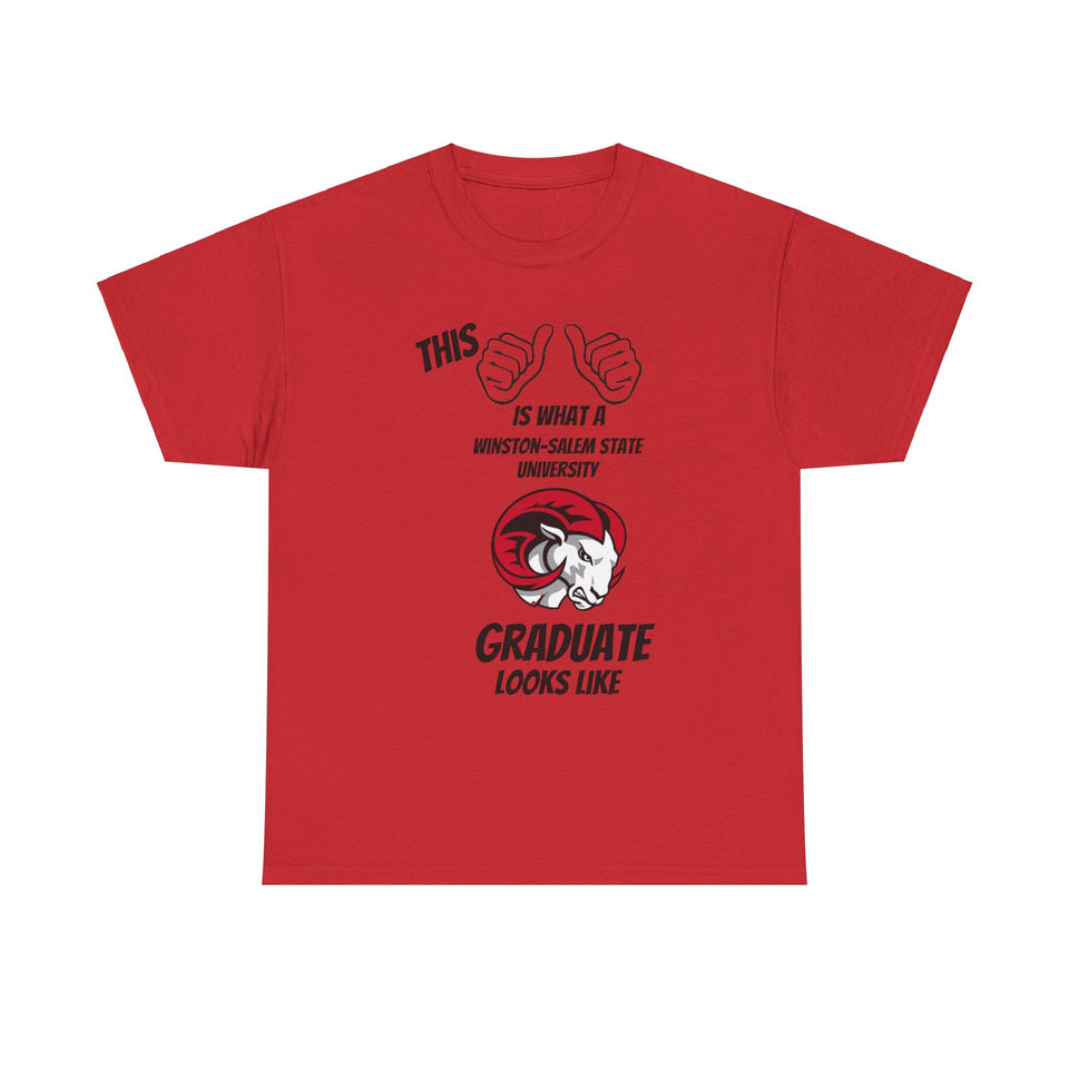 This Is What A WSSU Graduate Looks Like Unisex Heavy Cotton Tee