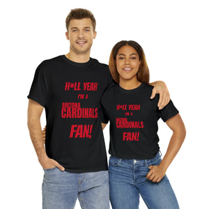 Arizona Cardinals Football Unisex Heavy Cotton Tee