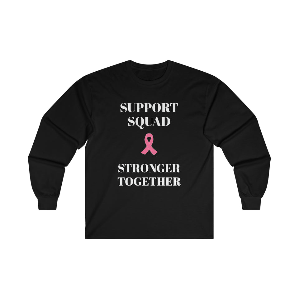 Breast Cancer Awareness Ultra Cotton Long Sleeve Tee