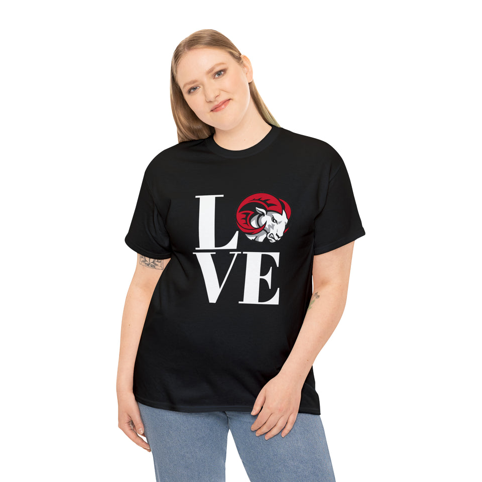 LOVE WSSU Unisex Heavy Cotton Tee