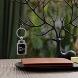 Best Dog Dad Rectangle Photo Keyring