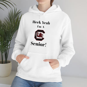 Heck Yeah I'm A SC Gamecocks Senior Unisex Heavy Blend™ Hooded Sweatshirt