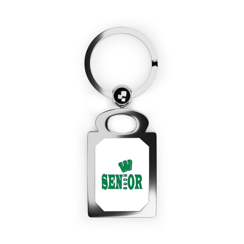 Weddington HS Rectangle Photo Keyring