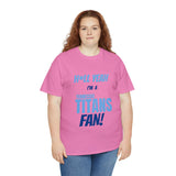 Tennessee Titans Football Unisex Heavy Cotton Tee