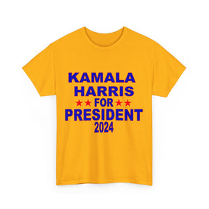 Kamala Harris for President Unisex Heavy Cotton Tee