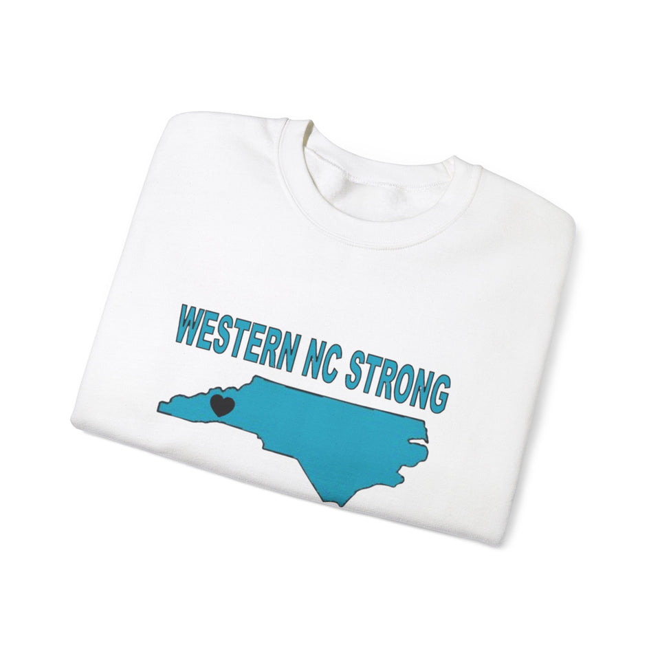 Western NC Strong Unisex Heavy Blend™ Crewneck Sweatshirt