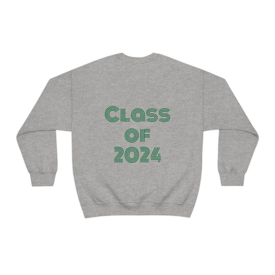 This Is What A UNCC Senior Looks Like Unisex Heavy Blend™ Crewneck Sweatshirt
