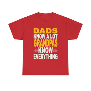 Grandpas Know Everything Unisex Heavy Cotton Tee