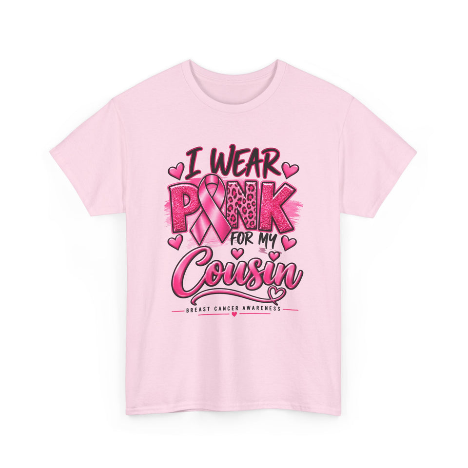 Breast Cancer Awareness Unisex Heavy Cotton Tee
