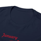 January King Unisex Heavy Cotton Tee