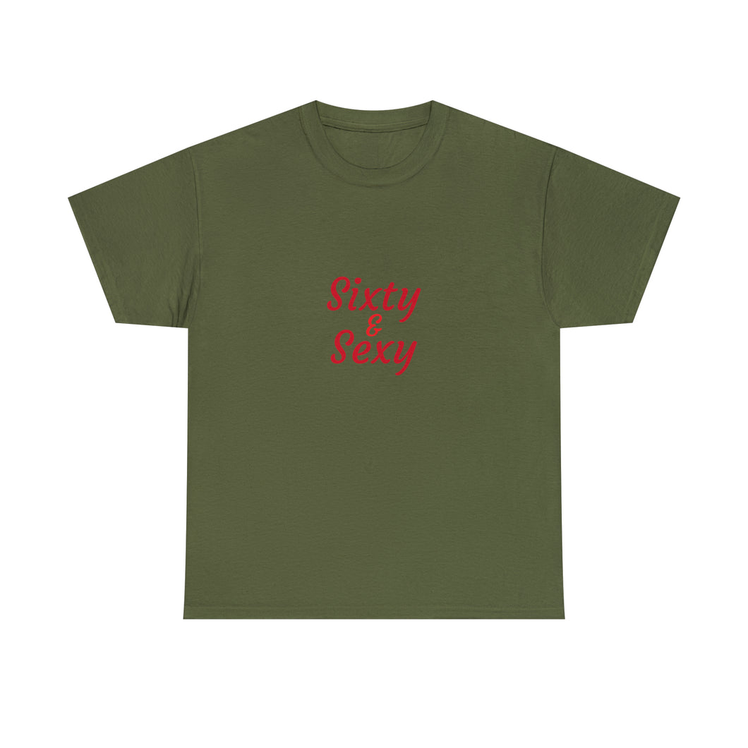 Sixty Unisex Heavy Cotton Tee