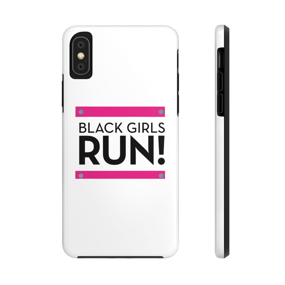 Black Girls Run Tough Phone Cases