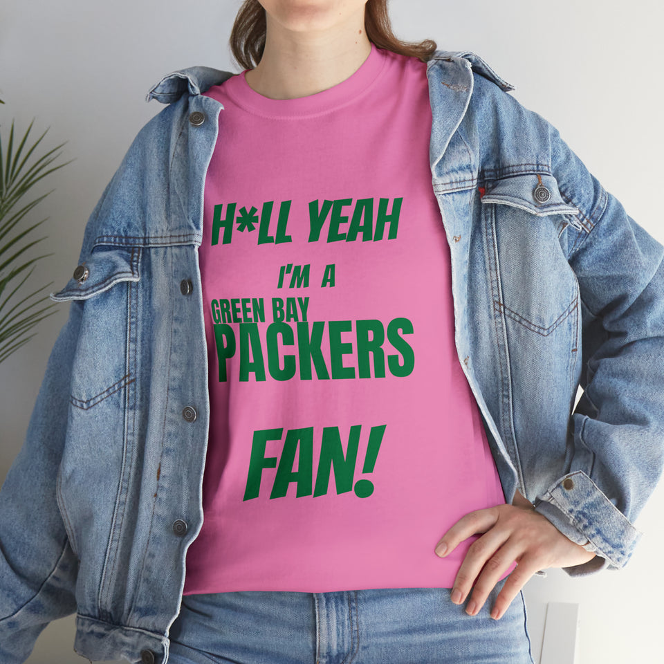 Green Bay Packers Football Unisex Heavy Cotton Tee