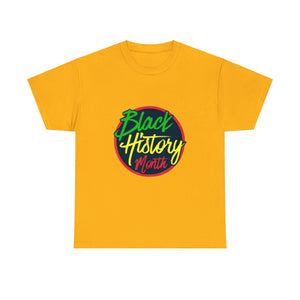 Black History Month Cotton Tee