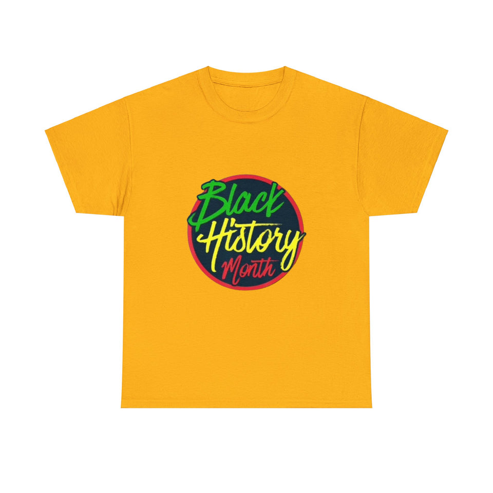 Black History Month Cotton Tee
