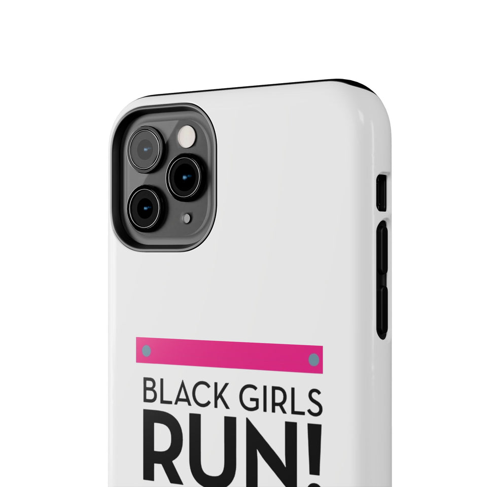 Black Girls Run Tough Phone Cases