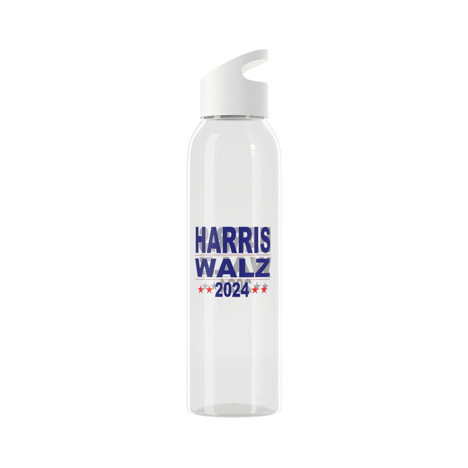 Harris Walz 2024 Sky Water Bottle