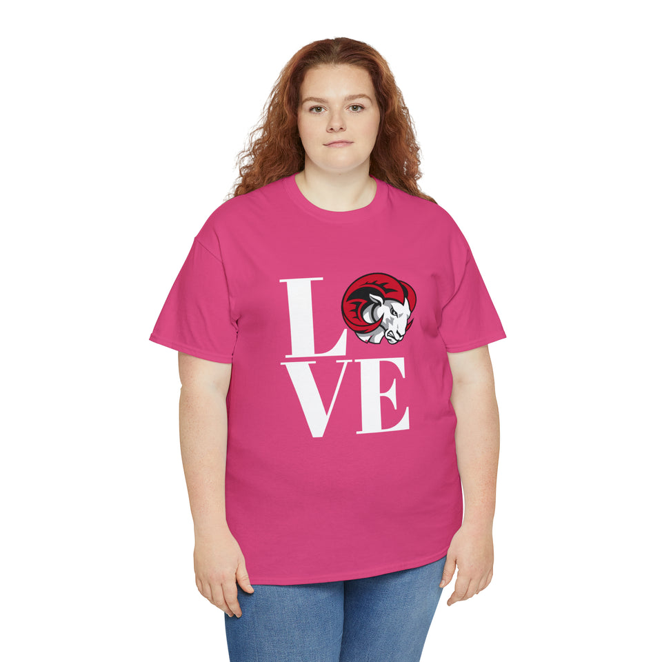 LOVE WSSU Unisex Heavy Cotton Tee