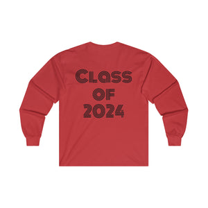 Heck Yeah My Son Is A WSSU Senior Ultra Cotton Long Sleeve Tee