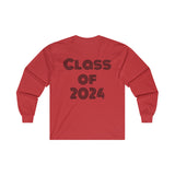 Heck Yeah My Son Is A WSSU Senior Ultra Cotton Long Sleeve Tee