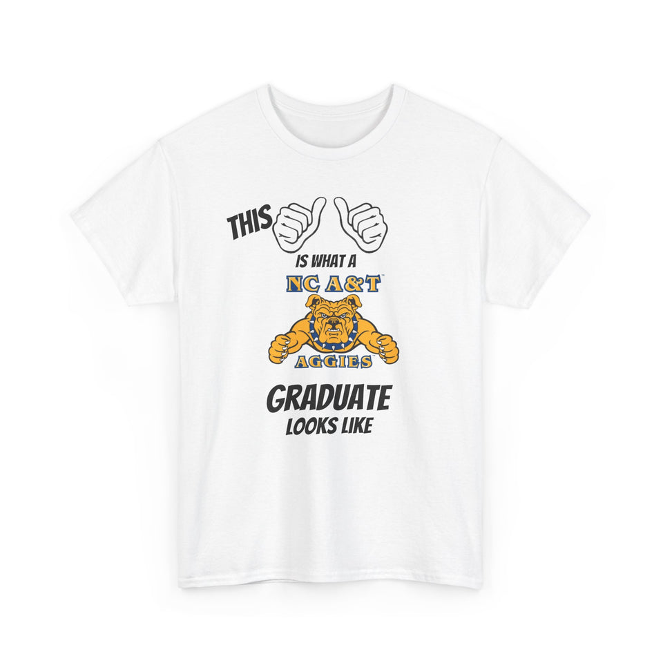 This Is What A North Carolina A&T Graduate Looks Like 2025 Unisex Heavy Cotton Tee