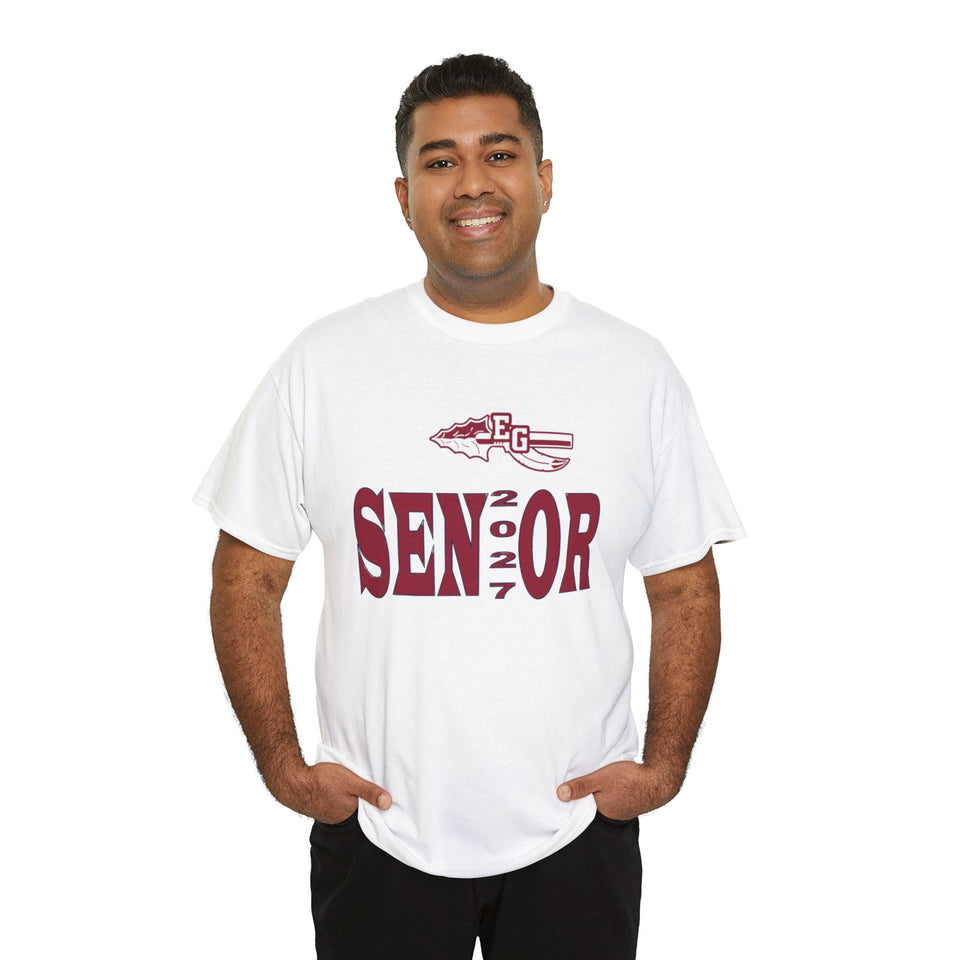 East Gaston HS Senior 2027 Unisex Heavy Cotton Tee