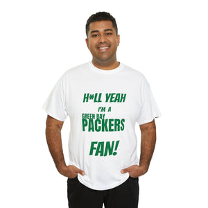 Green Bay Packers Football Unisex Heavy Cotton Tee