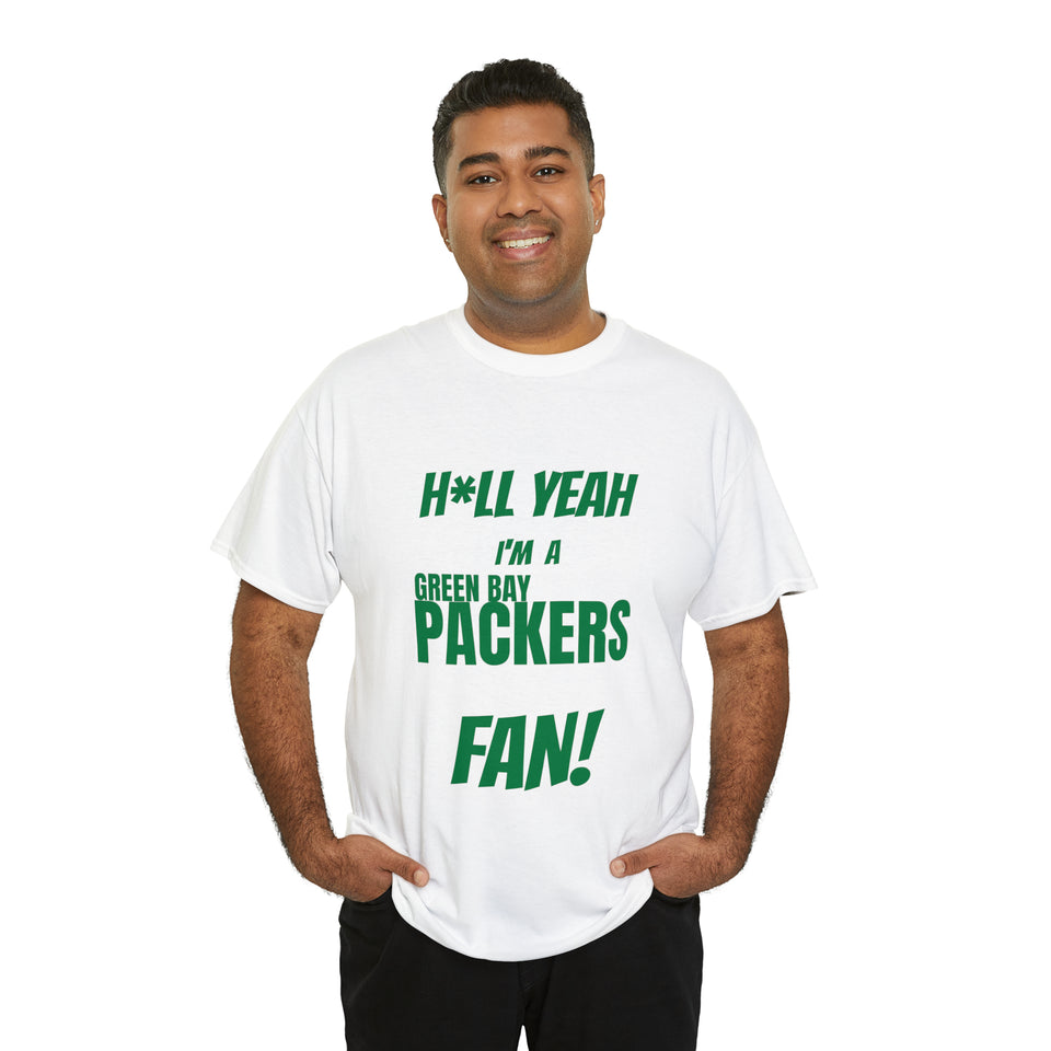 Green Bay Packers Football Unisex Heavy Cotton Tee