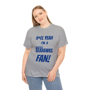 Seattle Seahawks Football Unisex Heavy Cotton Tee