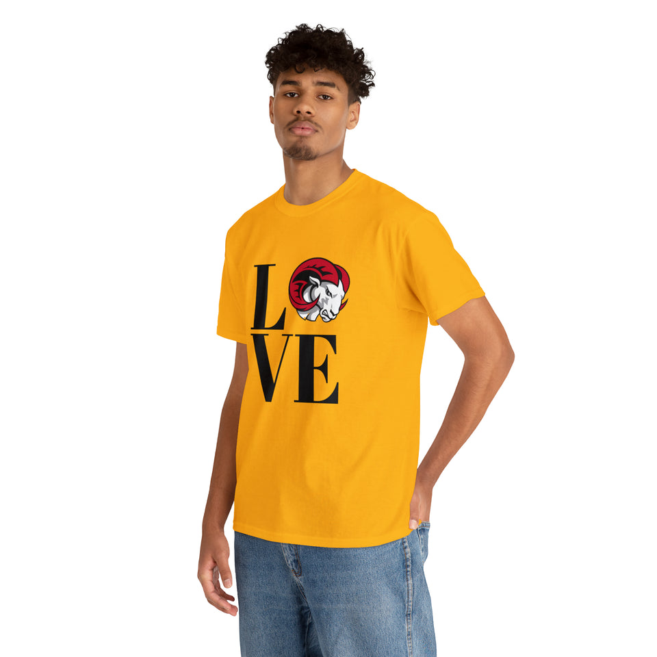 LOVE WSSU Unisex Heavy Cotton Tee