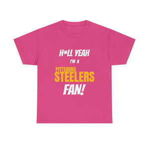 Pittsburgh Steelers Football Unisex Heavy Cotton Tee