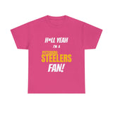 Pittsburgh Steelers Football Unisex Heavy Cotton Tee