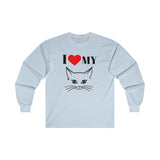 I Love My Cat Ultra Cotton Long Sleeve Tee