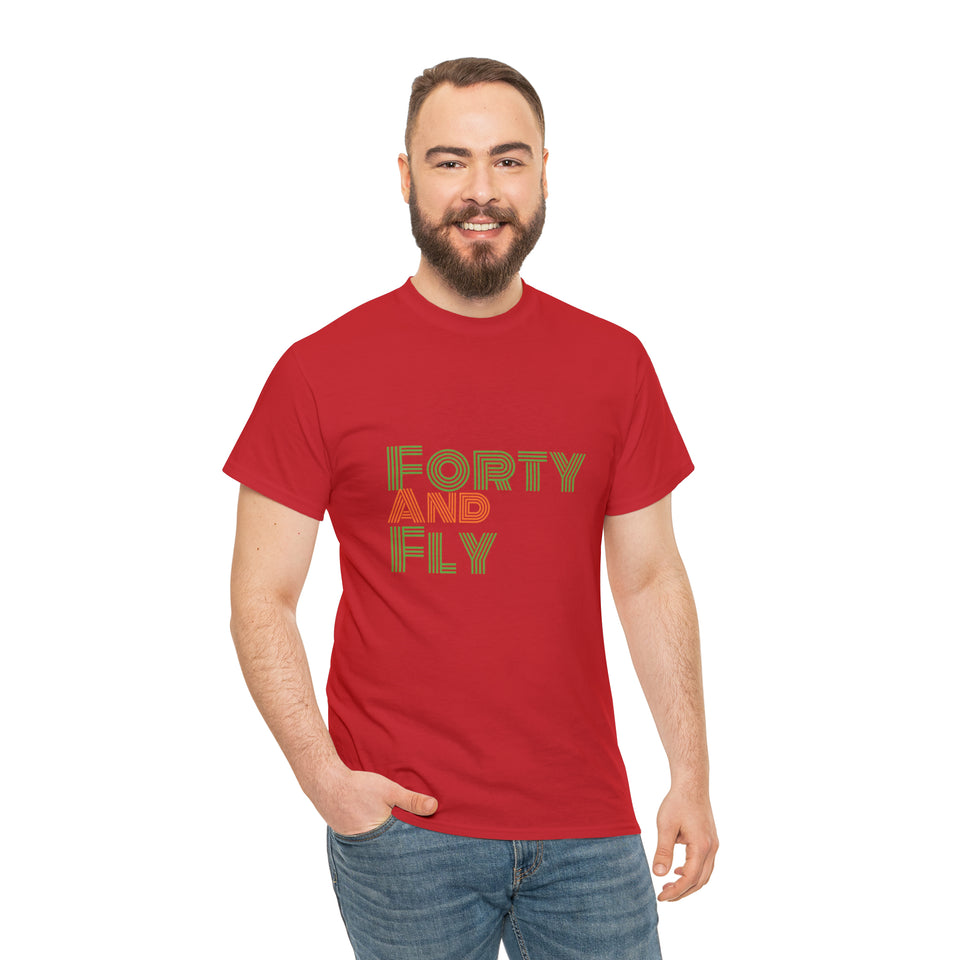 Forty Unisex Heavy Cotton Tee