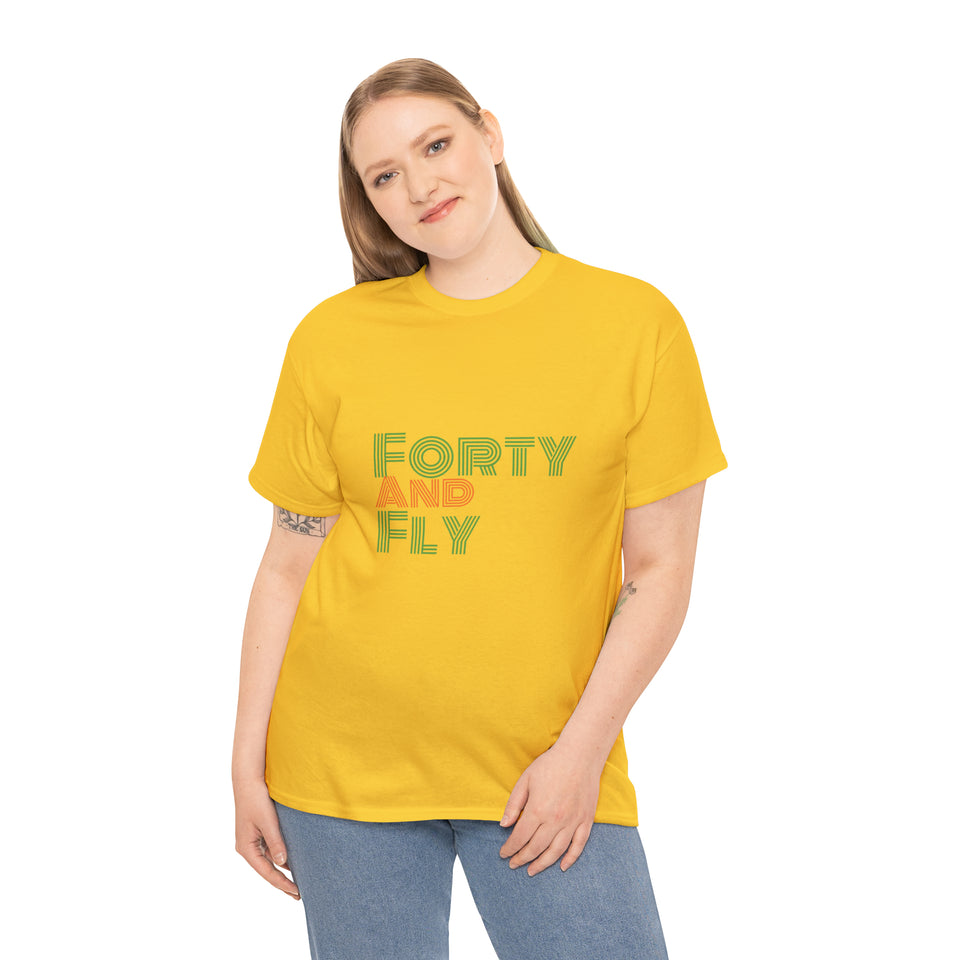 Forty Unisex Heavy Cotton Tee
