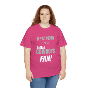 Dallas Cowboys Football Unisex Heavy Cotton Tee