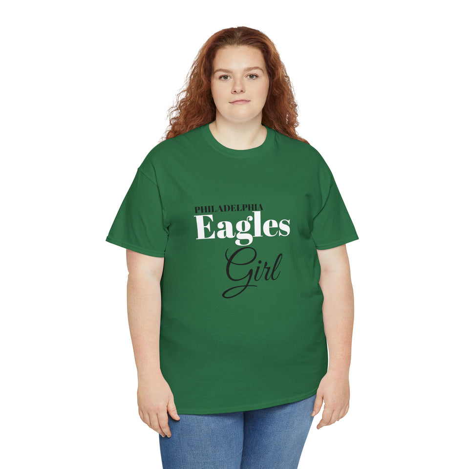 Philadelphia Eagles Girl Unisex Heavy Cotton Tee