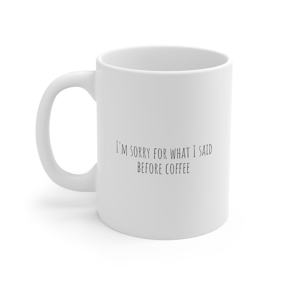 Coffee Lovers Ceramic Mug 11oz