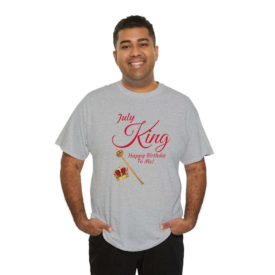 July King Unisex Heavy Cotton Tee