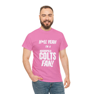 Indianapolis Colts Football Unisex Heavy Cotton Tee
