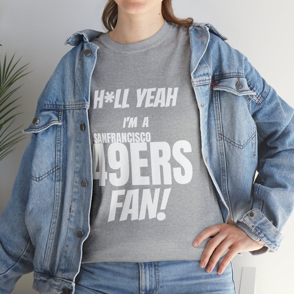 San Francisco Football Unisex Heavy Cotton Tee