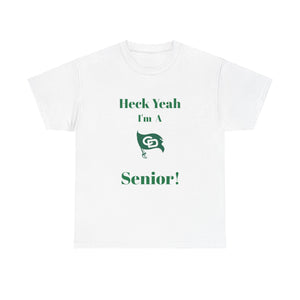 Heck Yeah I'm A Charlotte Country Day High School Senior Class Of 2025 Unisex Heavy Cotton Tee