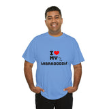 I Love My Labradoodle Unisex Heavy Cotton Tee