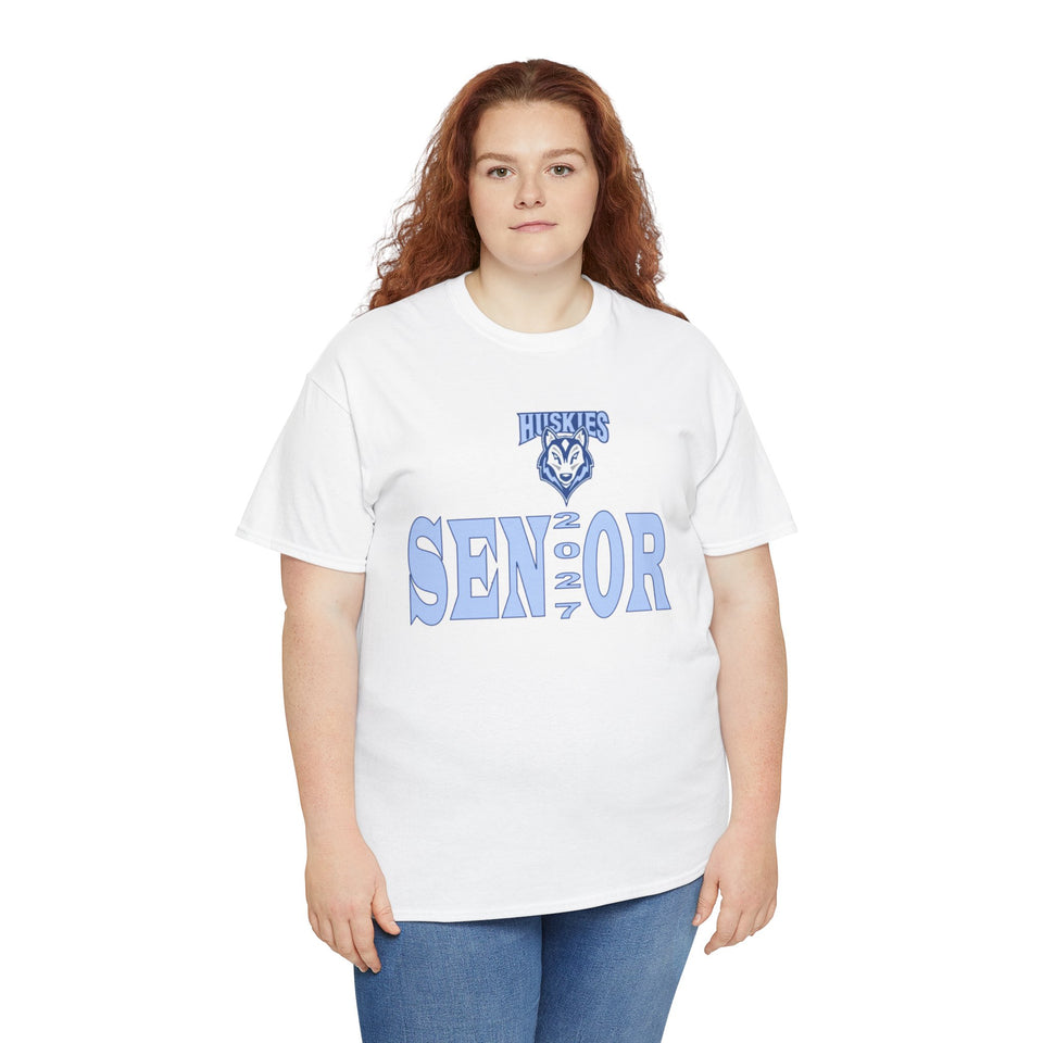 Hunter Huss HS Senior 2027 Unisex Heavy Cotton Tee