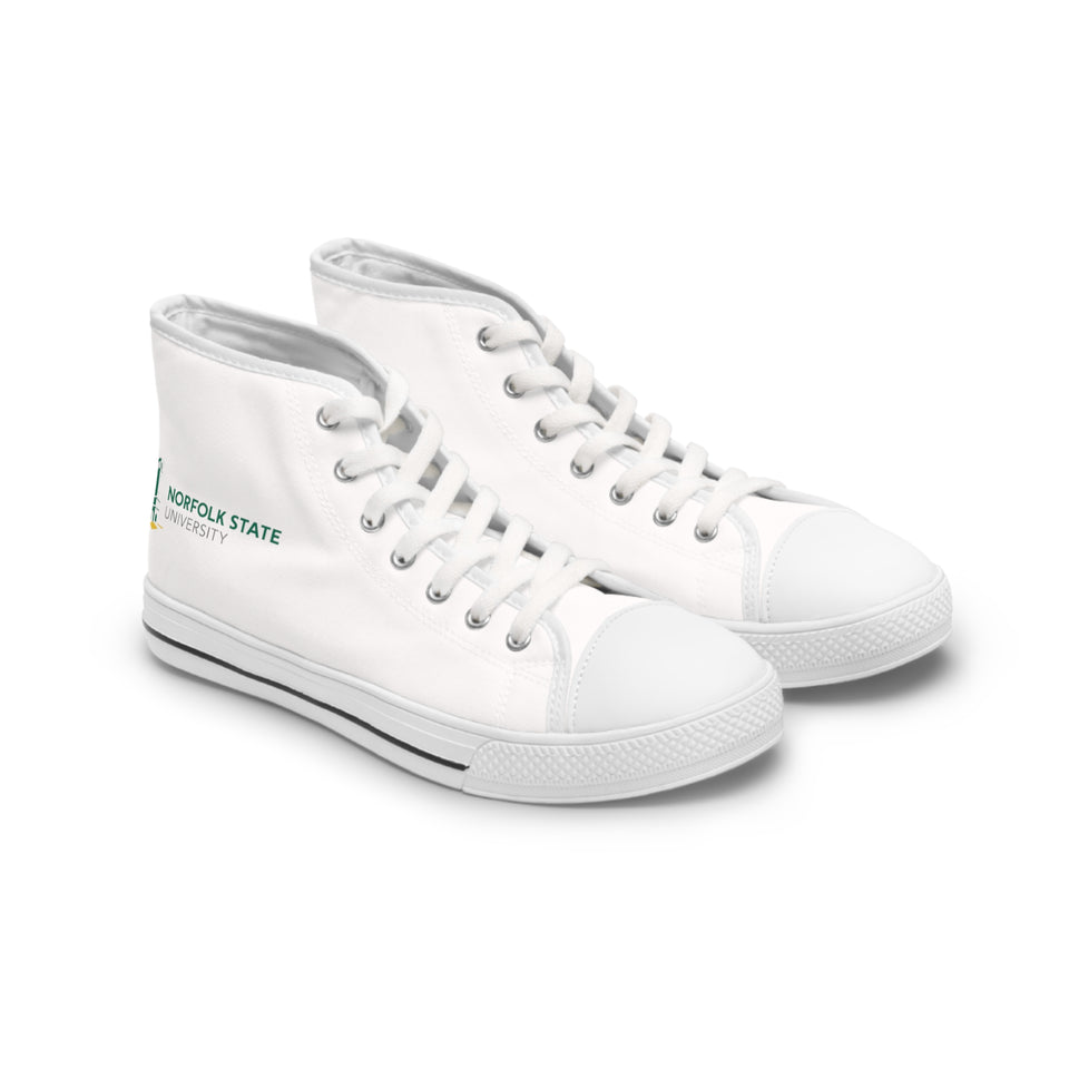 Norfolk State Women's High Top Sneakers