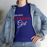 Houstons Texans Girl Unisex Heavy Cotton Tee