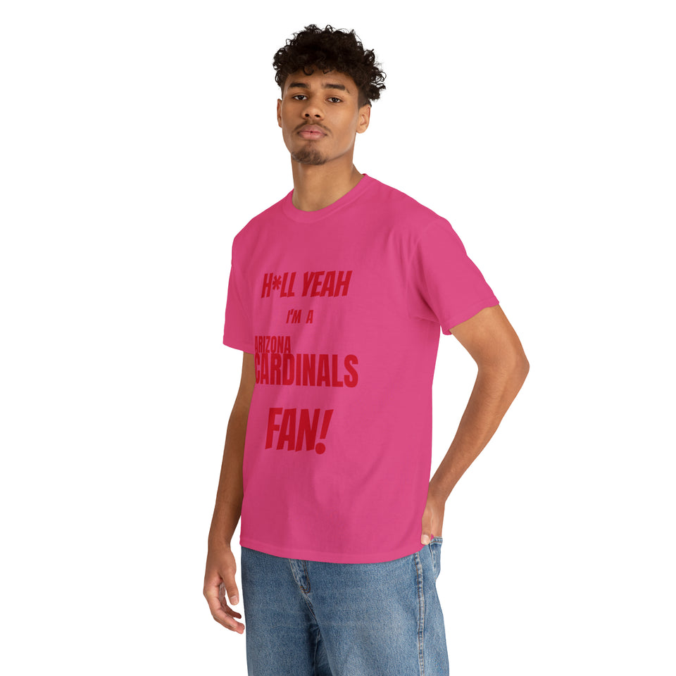 Arizona Cardinals Football Unisex Heavy Cotton Tee