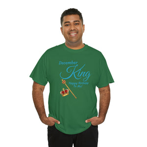 December King Unisex Heavy Cotton Tee